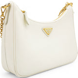 Re-Edition Hobo Bag White