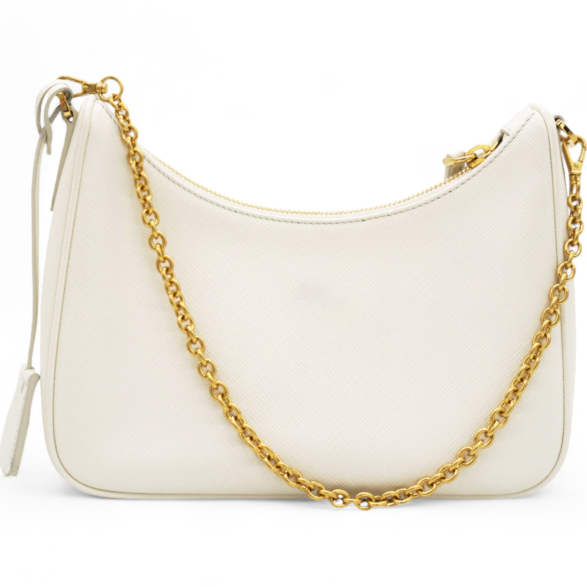 Re-Edition Hobo Bag White