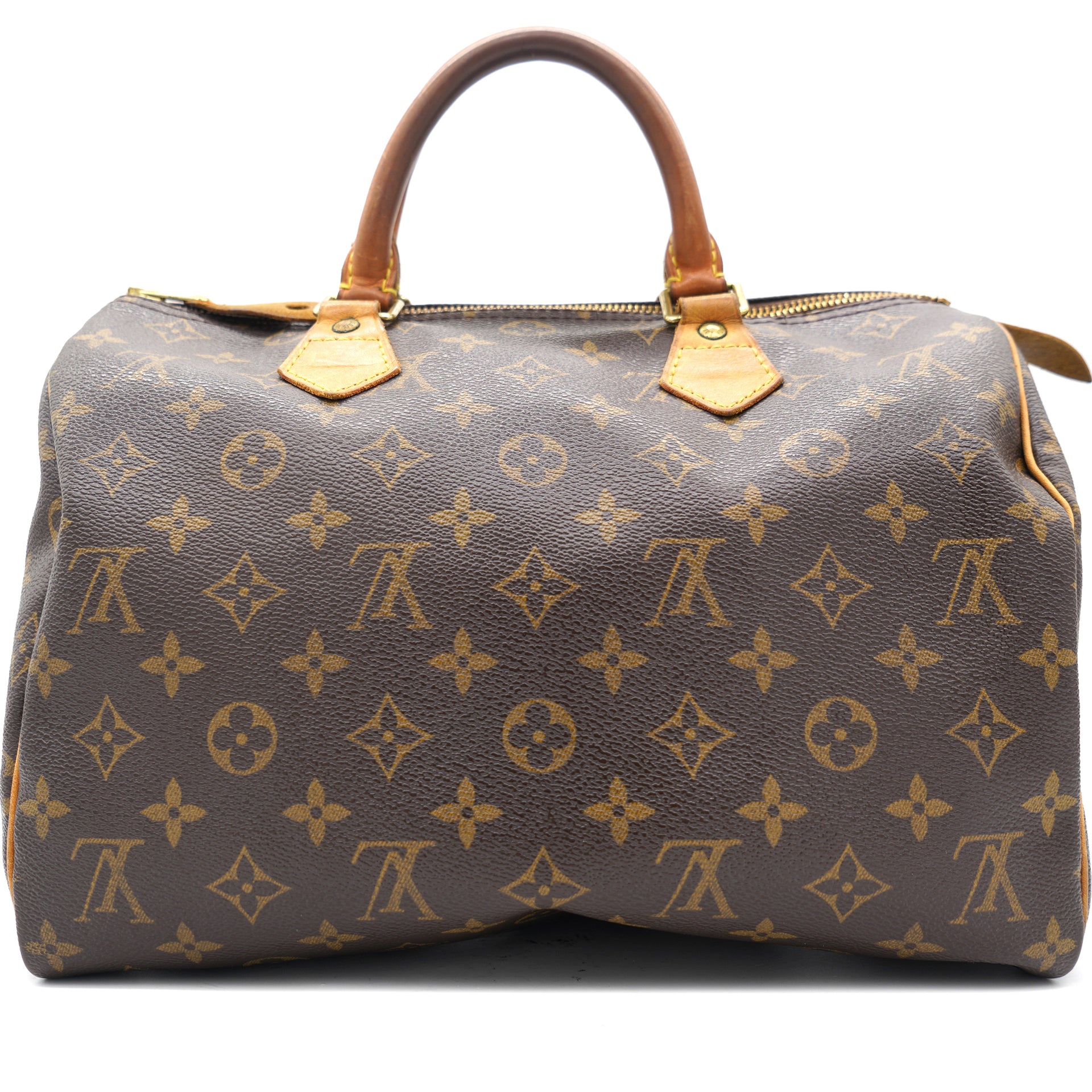 Vintage Louis Vuitton malesherbes monogram tote bag with top