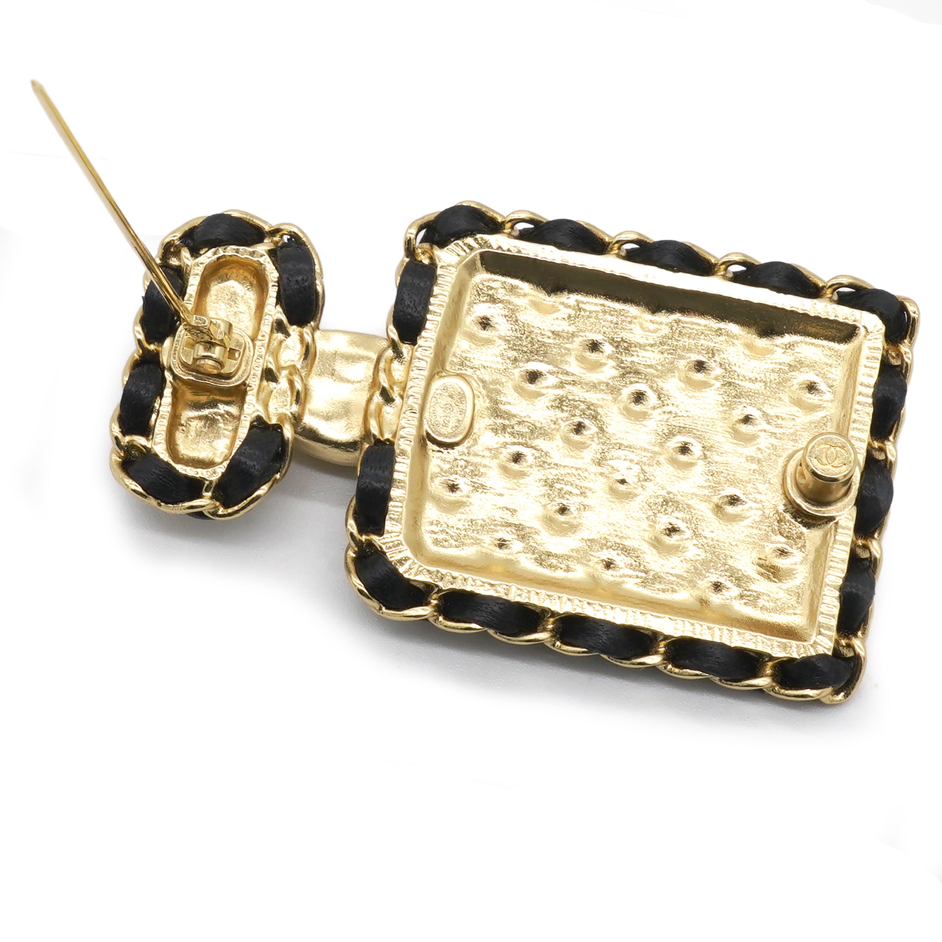 18K Gold Plated Bottle Charm Brooch