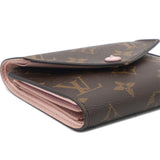 Monogram Canvas Victorine Wallet Rose Ballerine