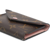 Monogram Canvas Victorine Wallet Rose Ballerine