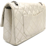 2.55 Reissue Flap Bag Silver Aged Calfskin