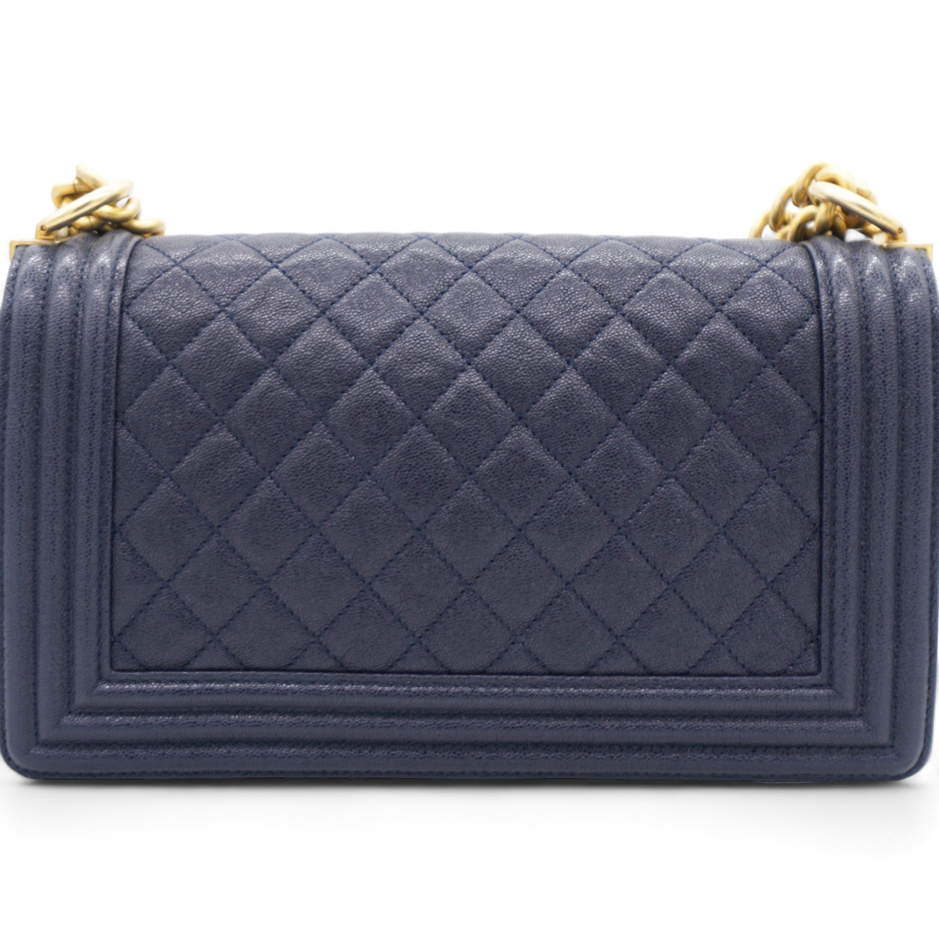 Caviar Quilted Medium Boy Flap