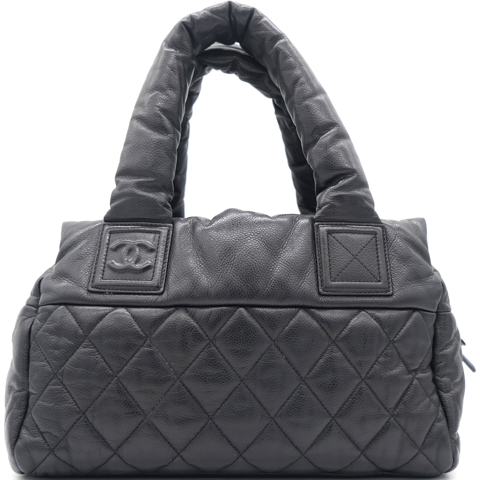 Chanel Leather Coco Cocoon Zipped Tote Black – STYLISHTOP