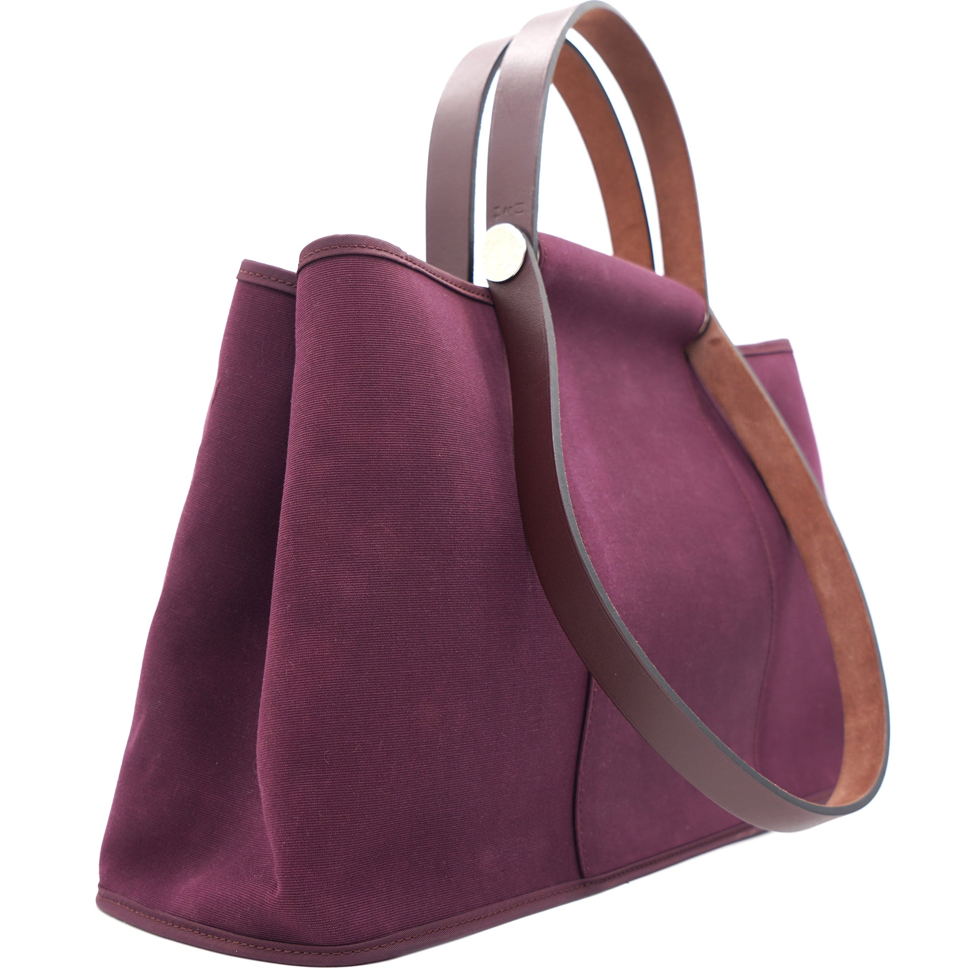 Burgundy Cabag Tote Bag