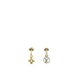 Brass Blooming Earrings Gold