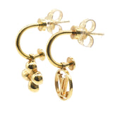 Brass Blooming Earrings Gold