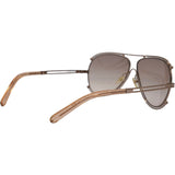 Isidora aviator sunglasses in metal