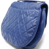 Glazed Bubble CC Flap Navy