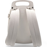 HOMME Oblique Jacquard Calfskin Mini Saddle Backpack Beige