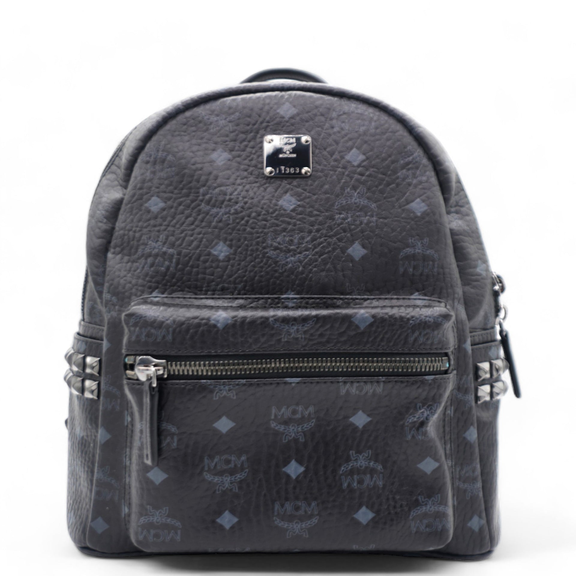 Visetos Side Stud Small Stark Backpack Black