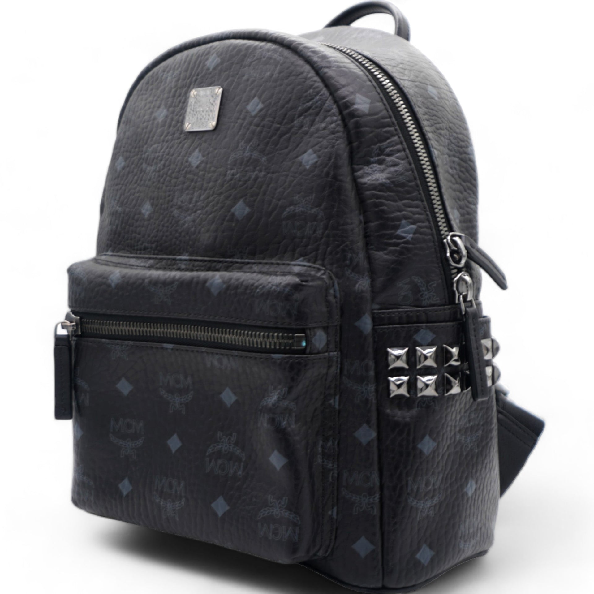 Visetos Side Stud Small Stark Backpack Black