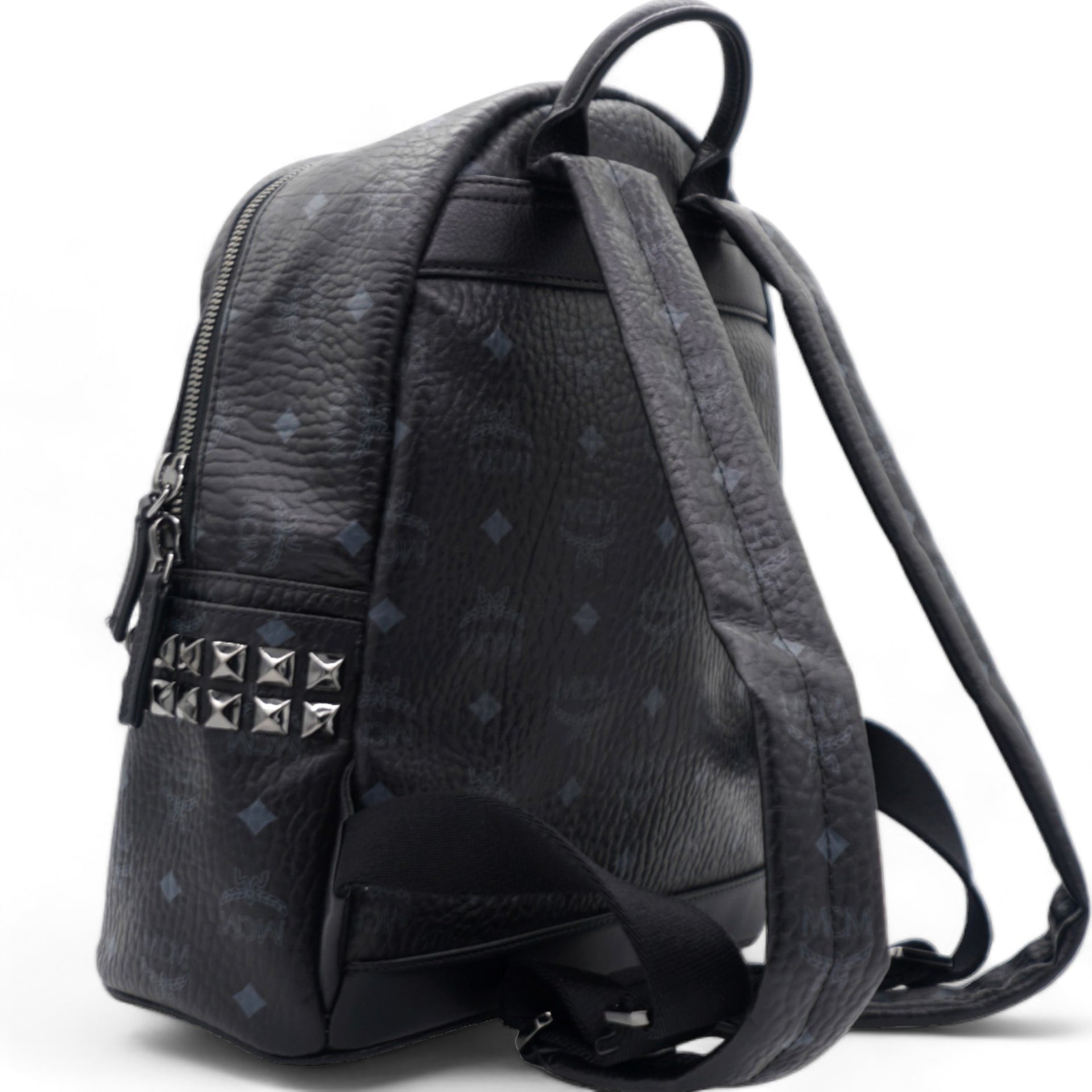 Visetos Side Stud Small Stark Backpack Black