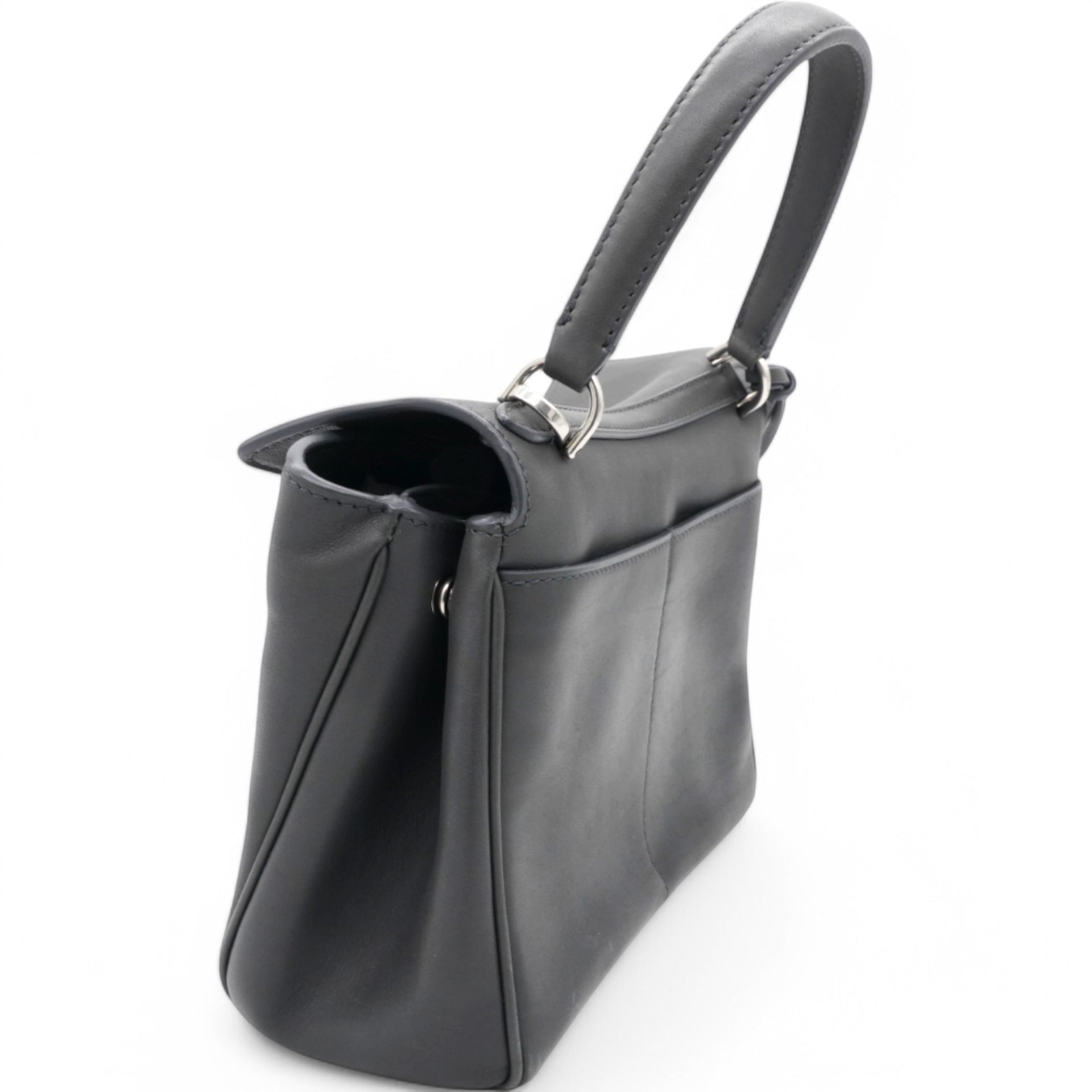 Mini Rodeo Top Handle Handbag Optic Grey