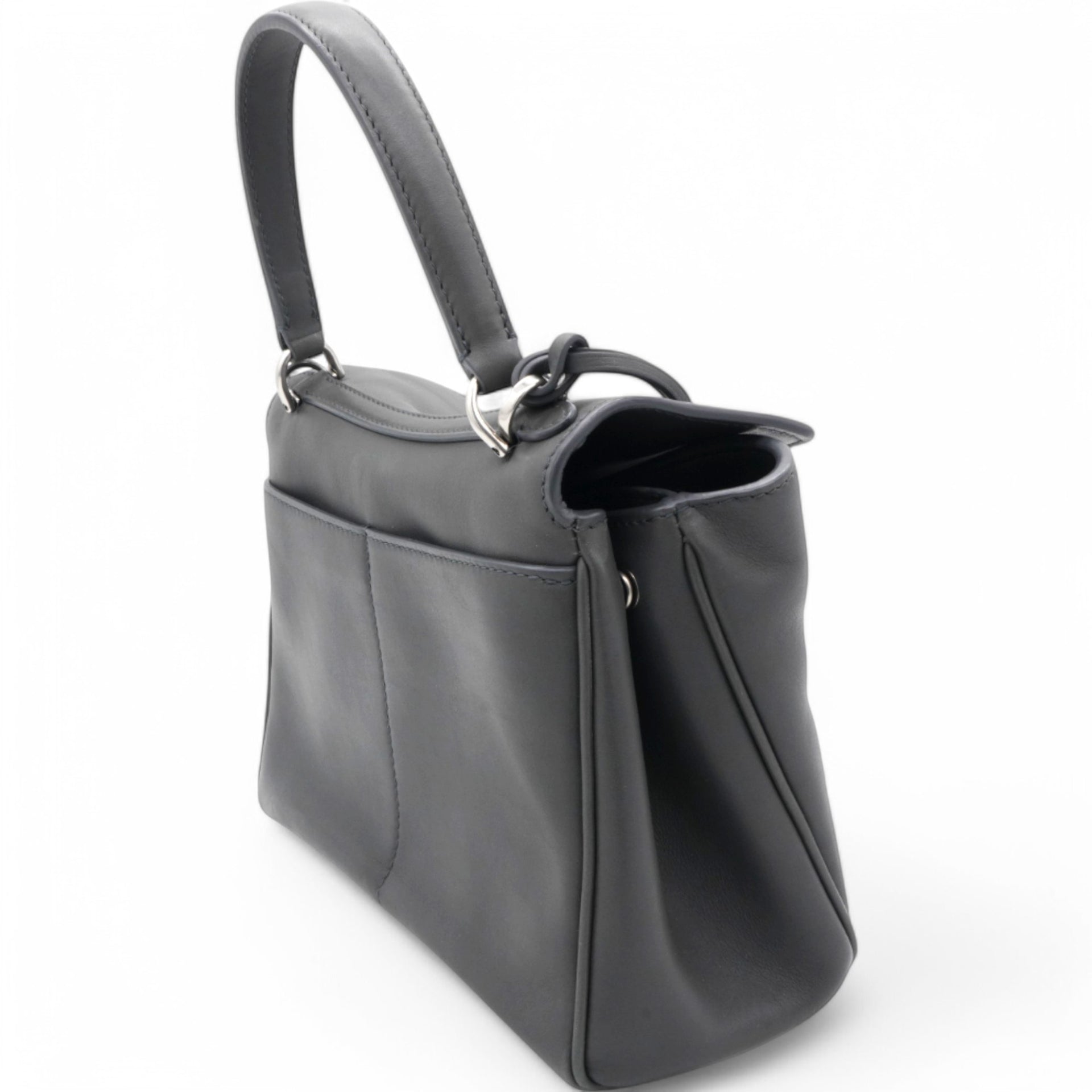 Mini Rodeo Top Handle Handbag Optic Grey