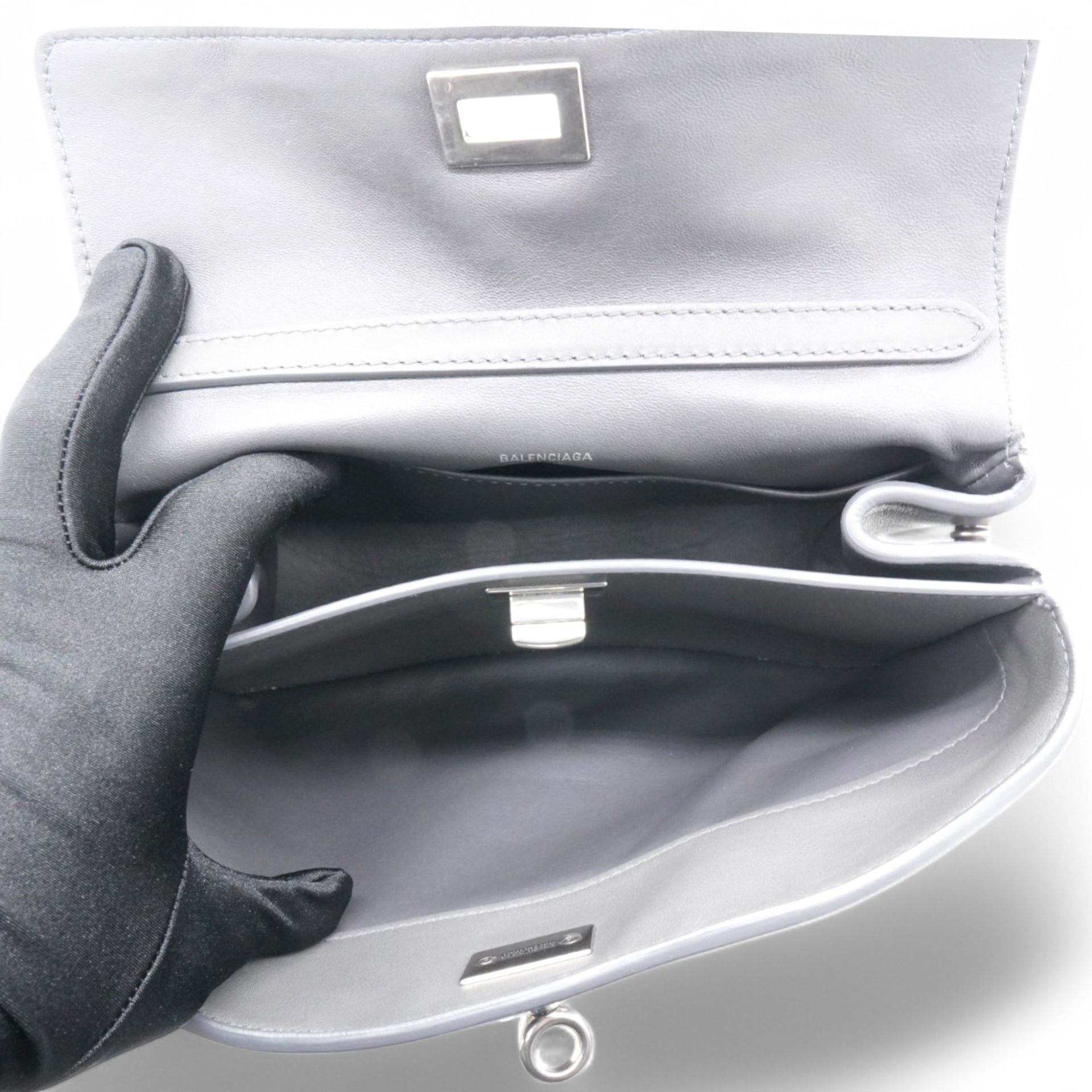 Mini Rodeo Top Handle Handbag Optic Grey