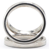 Palladium Trio Scarf Ring