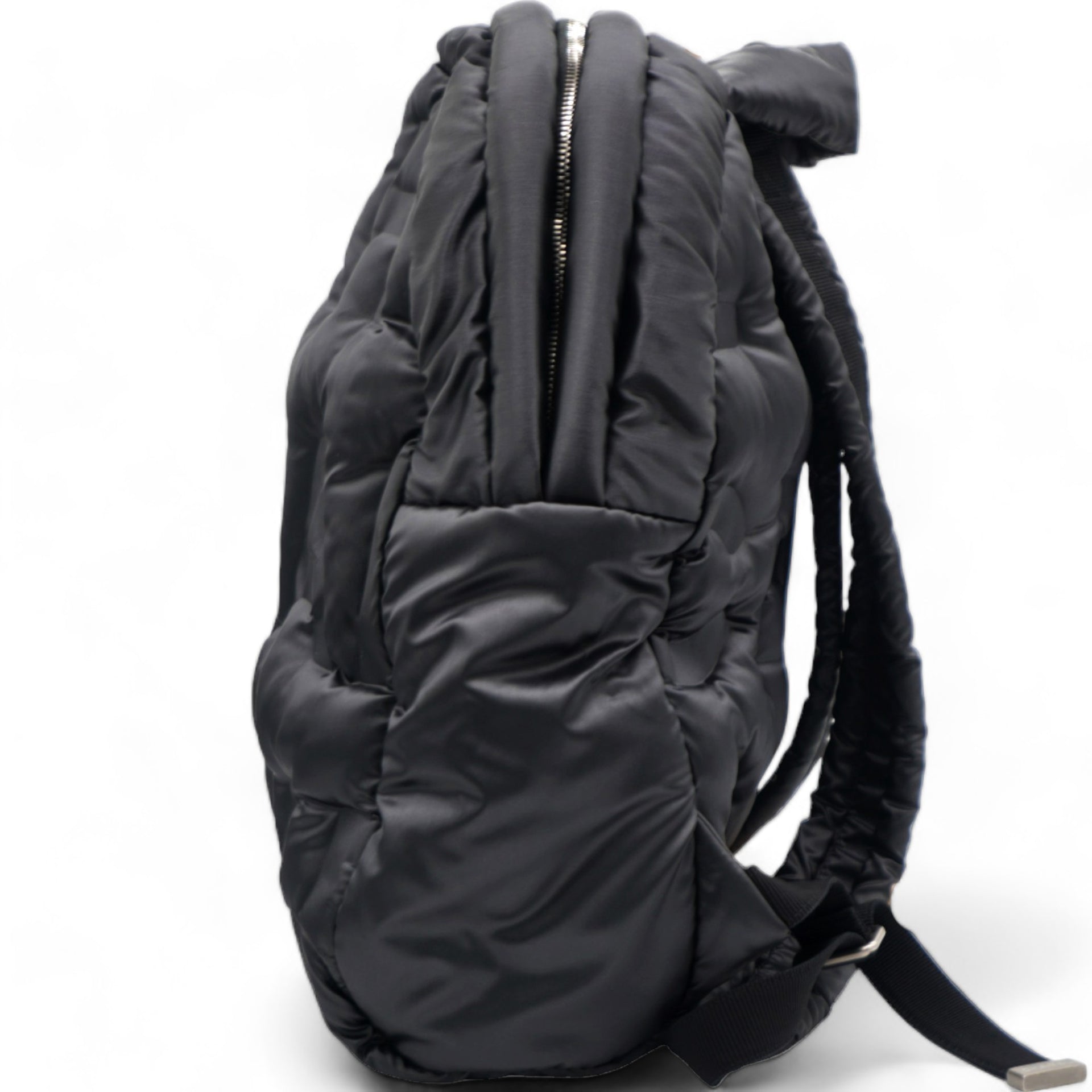 Nylon Embossed Small Doudoune Backpack