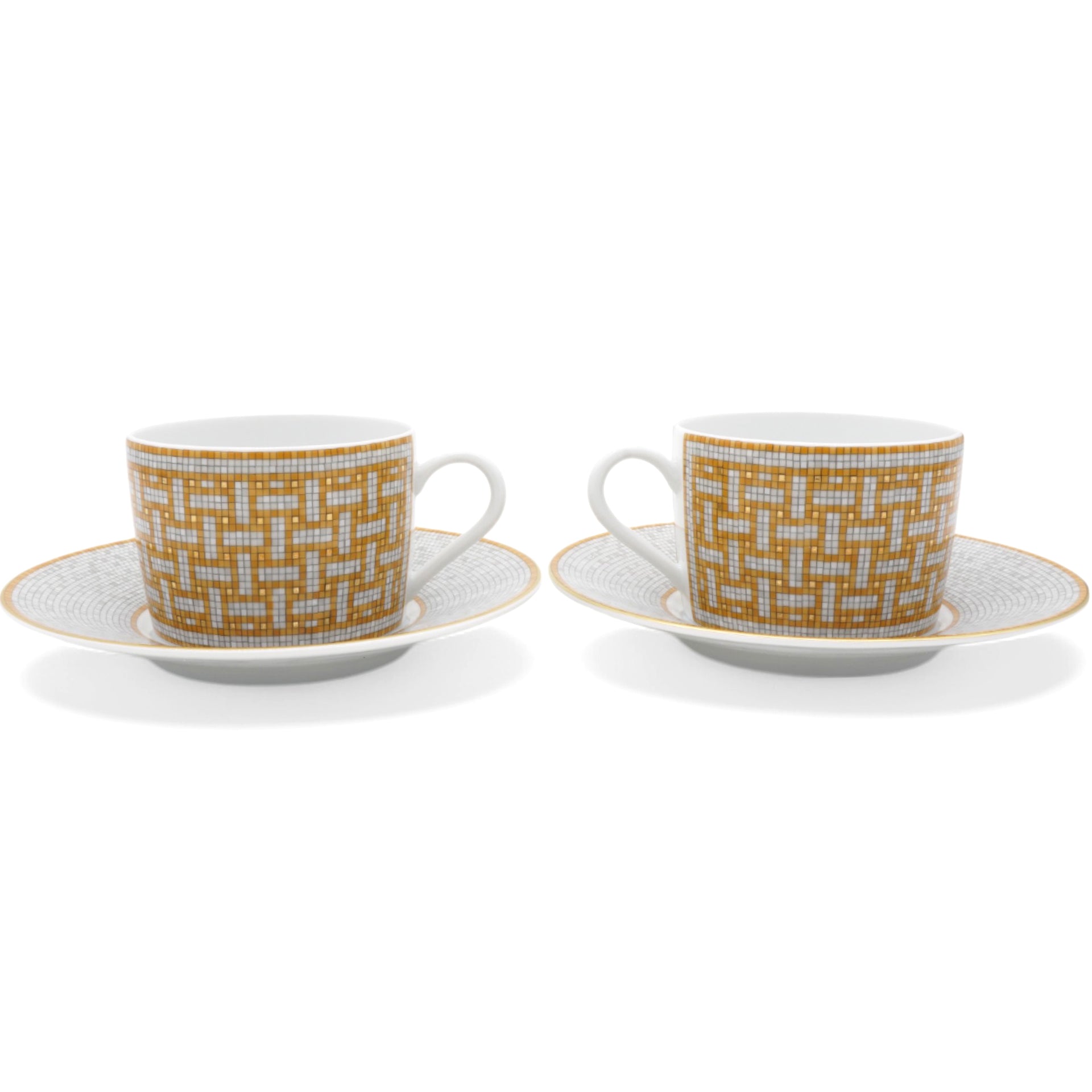 Mosaique au 24 platinum Tea Cup and Saucer