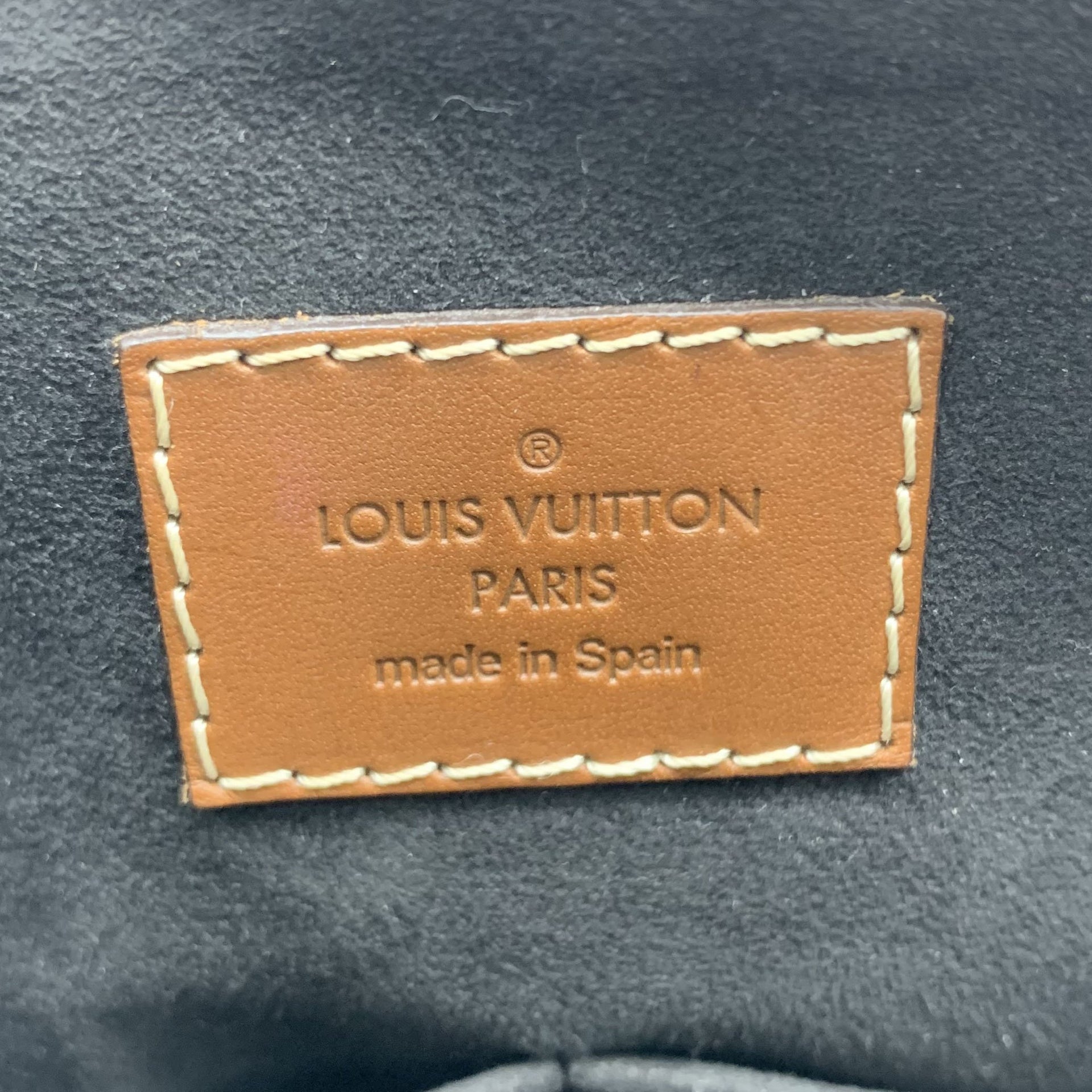 Louis Vuitton Monogram Pallas MM Black Tan Color Handle – STYLISHTOP