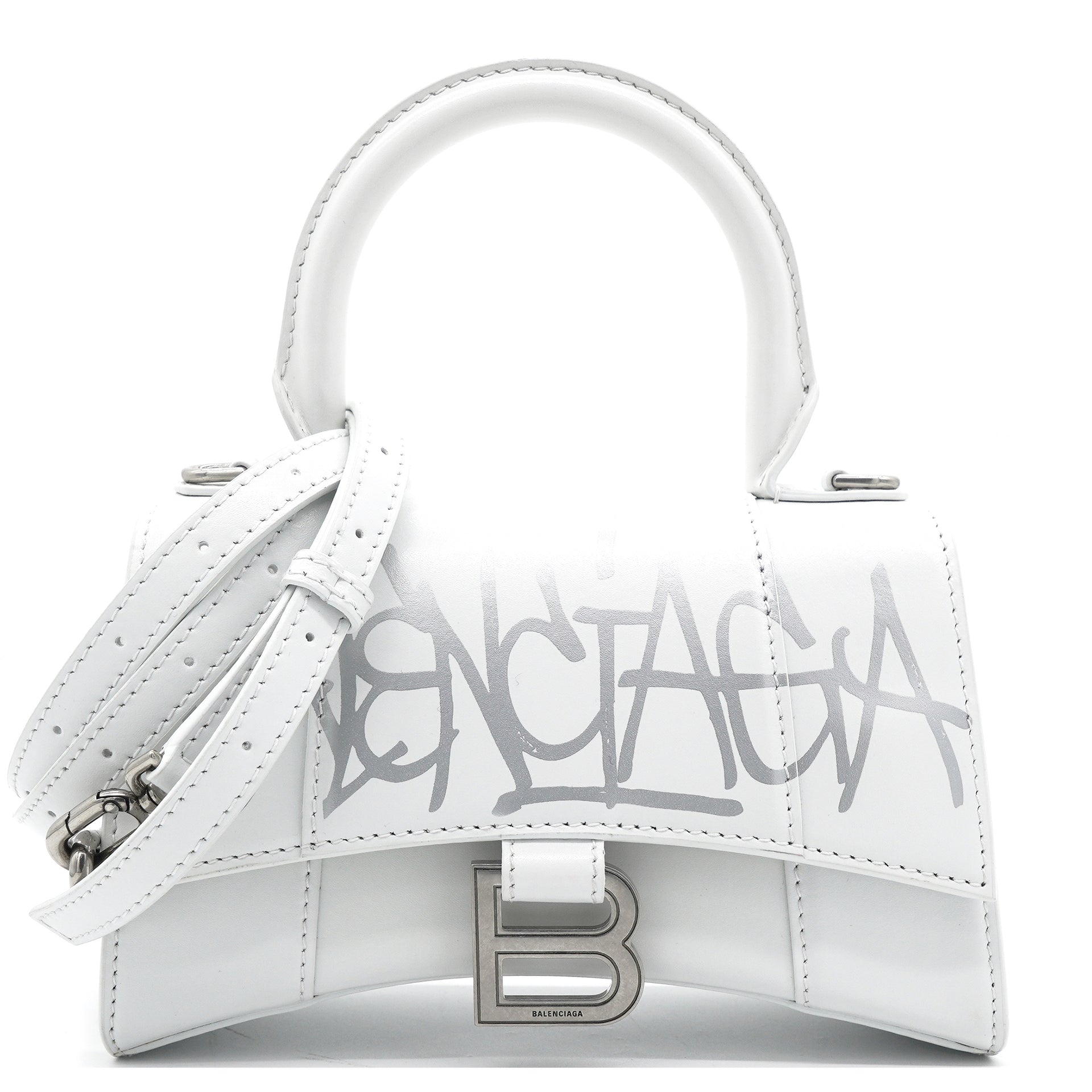 Balenciaga Graffiti Hourglass S Bag