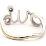 Oui Ring 18K White Gold and Diamond 50