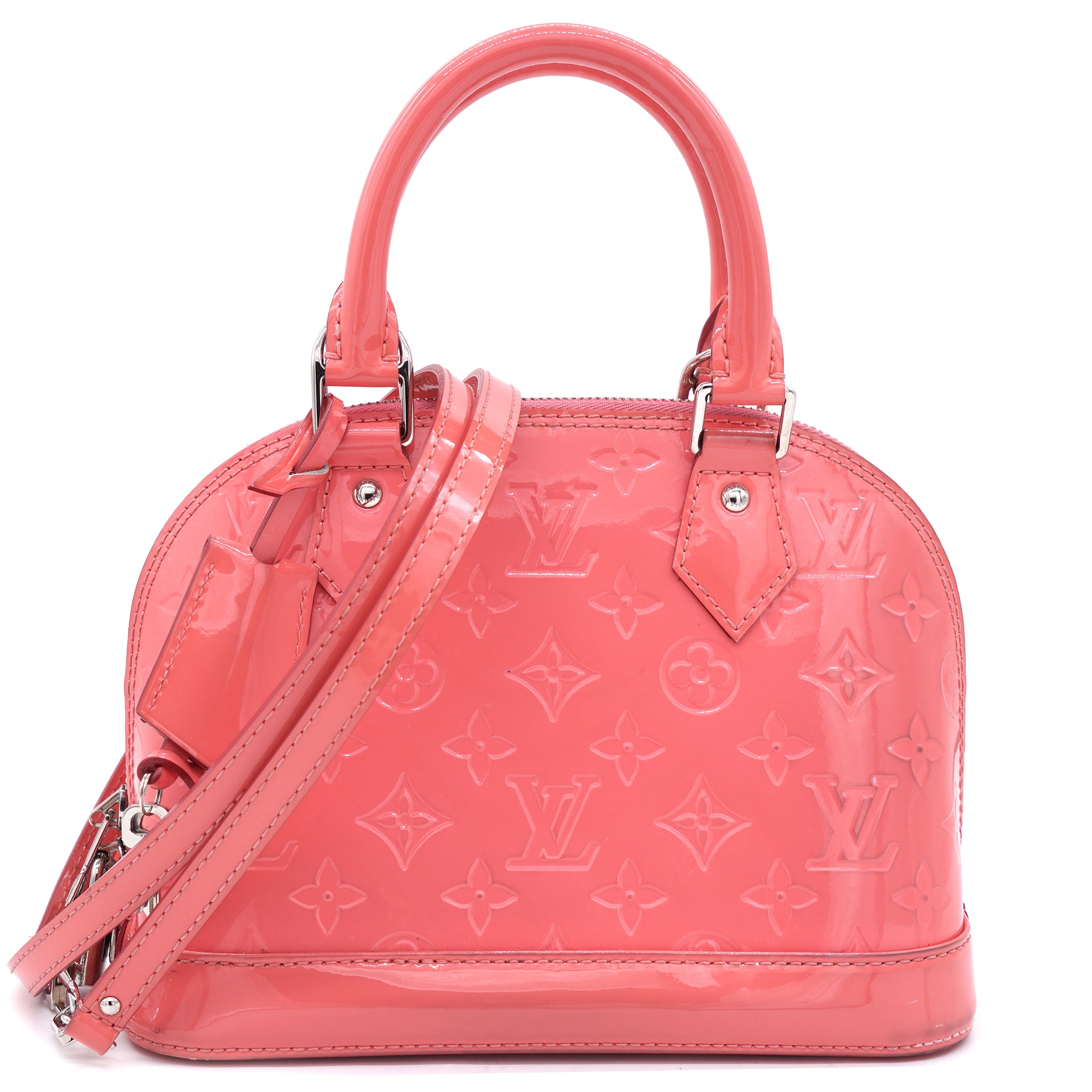 Louis Vuitton Nano Speedy Pink in Grained Cowhide Leather with Goldtone   US