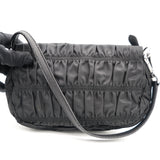 Tessuto Nylon Gaufre Shoulder Bag Noir