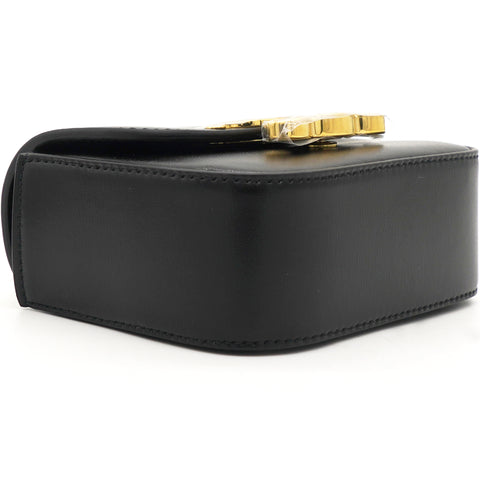 Celine Mini Triomphe in Shiny Calfskin Black – STYLISHTOP