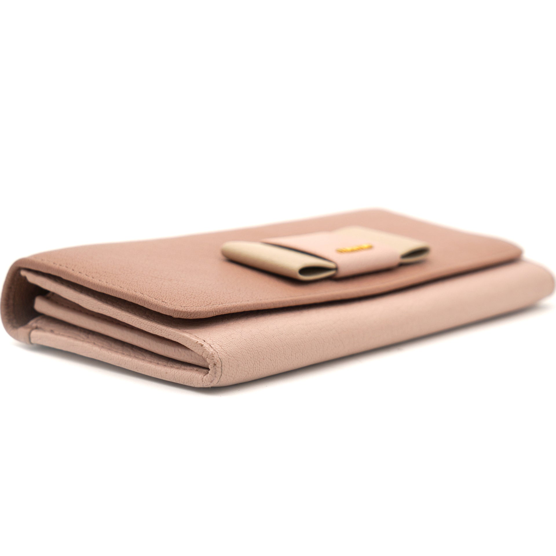 Madras Pink Tri-Folded Wallet