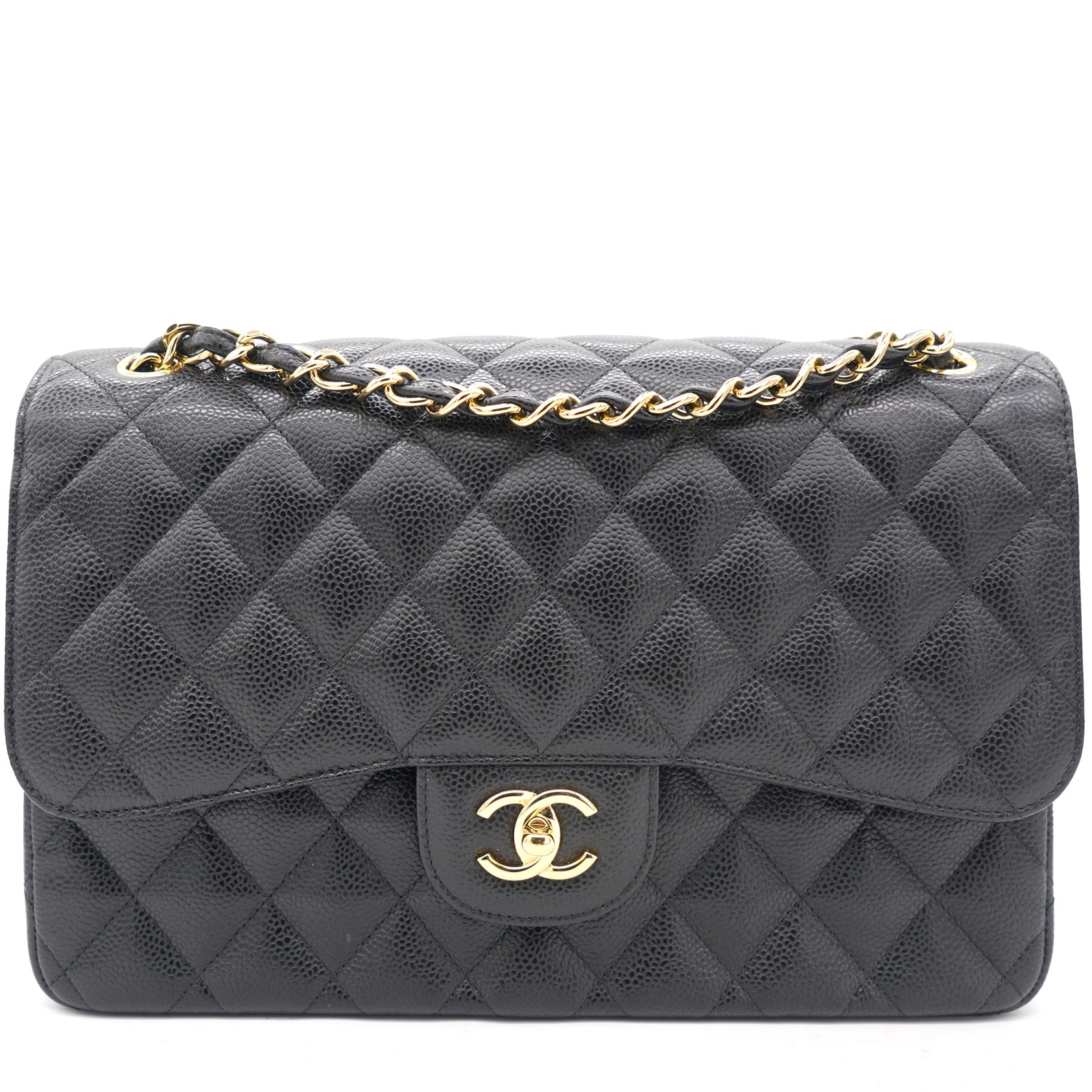 Chanel Gabrielle Hobo Bag Quilted Aged Calfskin Gold-tone/Ruthenium Large  Black in Aged Calfskin with Gold-tone/Ruthenium/Aged Gold-tone - US