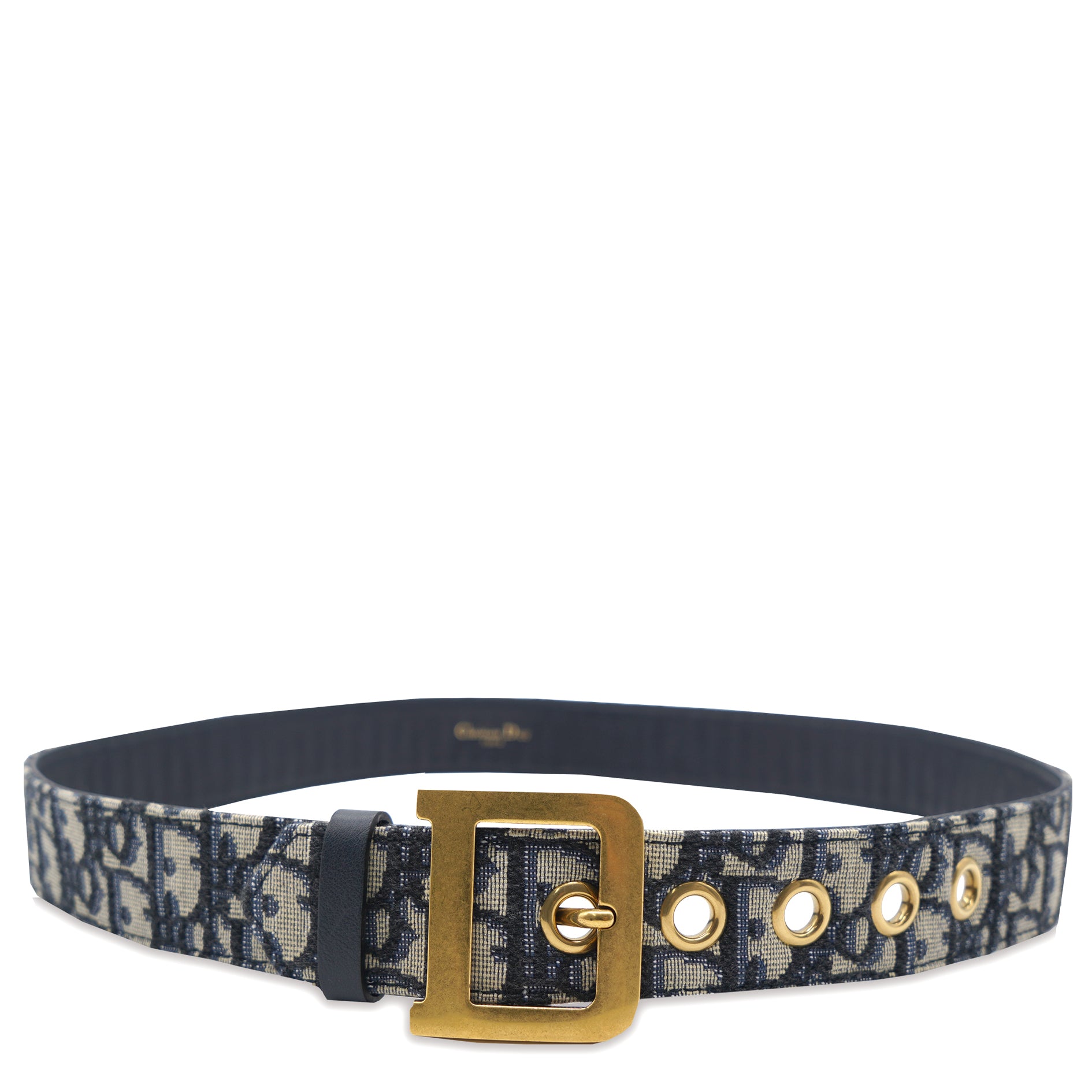 Dior - Reversible Belt Strap Black Smooth Calfskin, 35 mm - Size 100 - Men