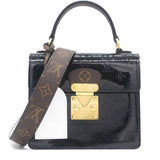 Louis Vuitton Rose Ballerine Monogram Vernis Leather Spring Street