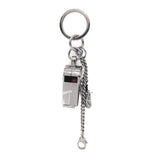 Whistle Keyring Gunmetal