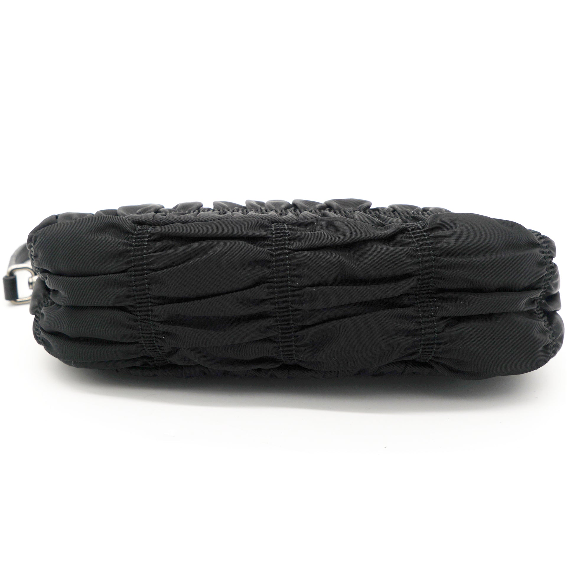 Tessuto Nylon Gaufre Shoulder Bag Noir