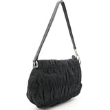 Tessuto Nylon Gaufre Shoulder Bag Noir