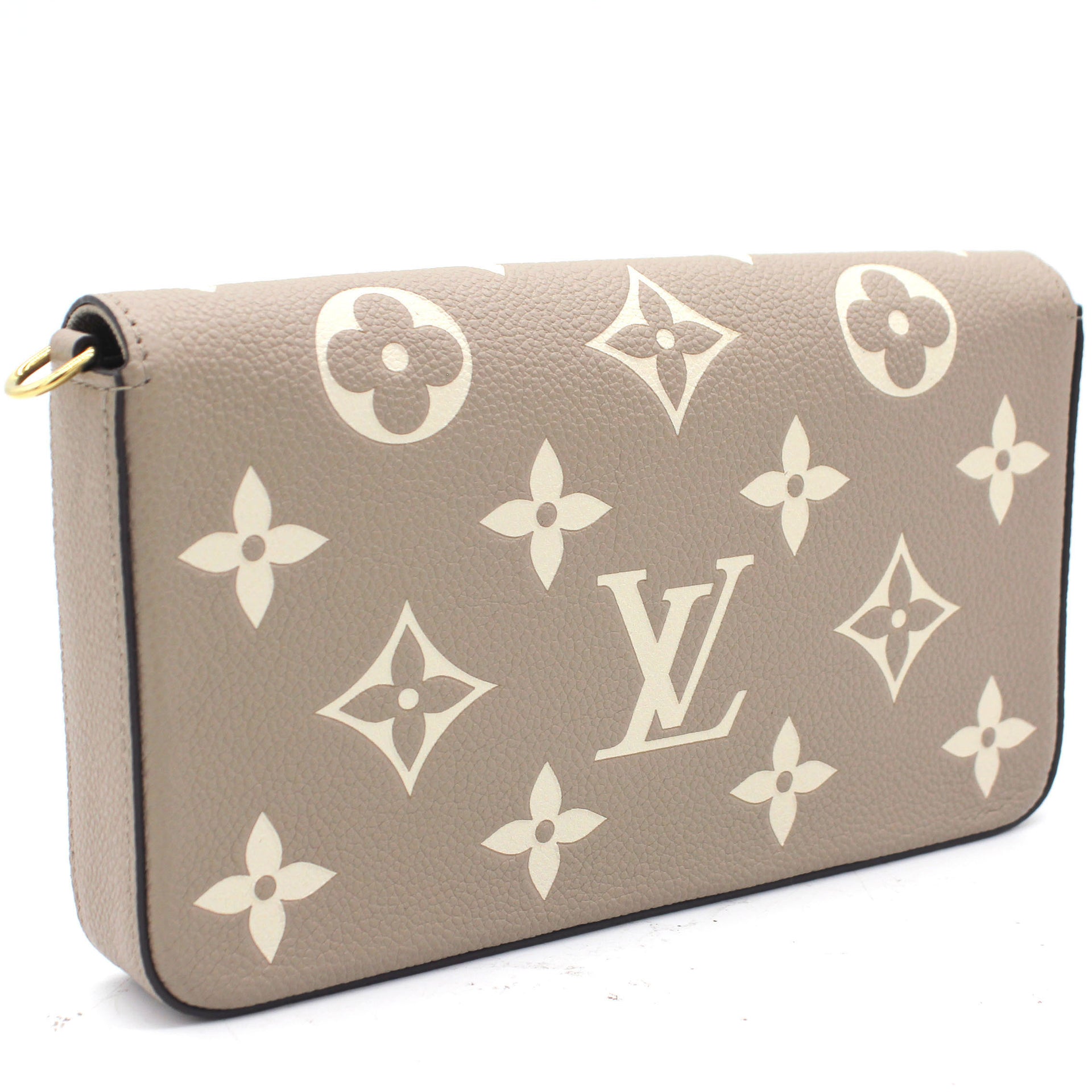 Louis+Vuitton+Felicie+Pochette+Bicolor+Monogram+Empreinte+Leather for sale  online