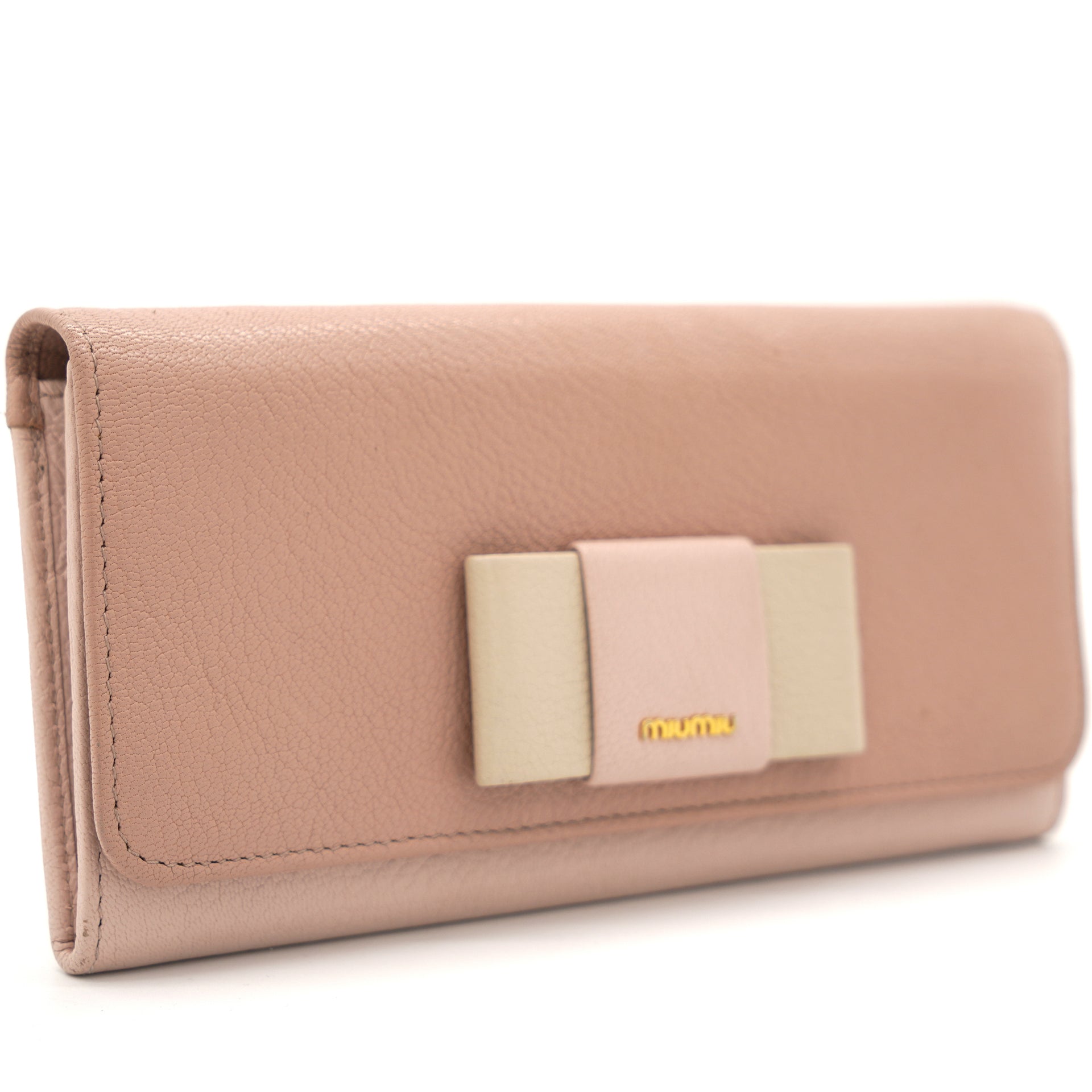 Madras Pink Tri-Folded Wallet