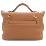 Togo and Swift Leather 24/24 35 Bag Gold 37