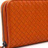 Intrecciato Bifold Long Compact Wallet