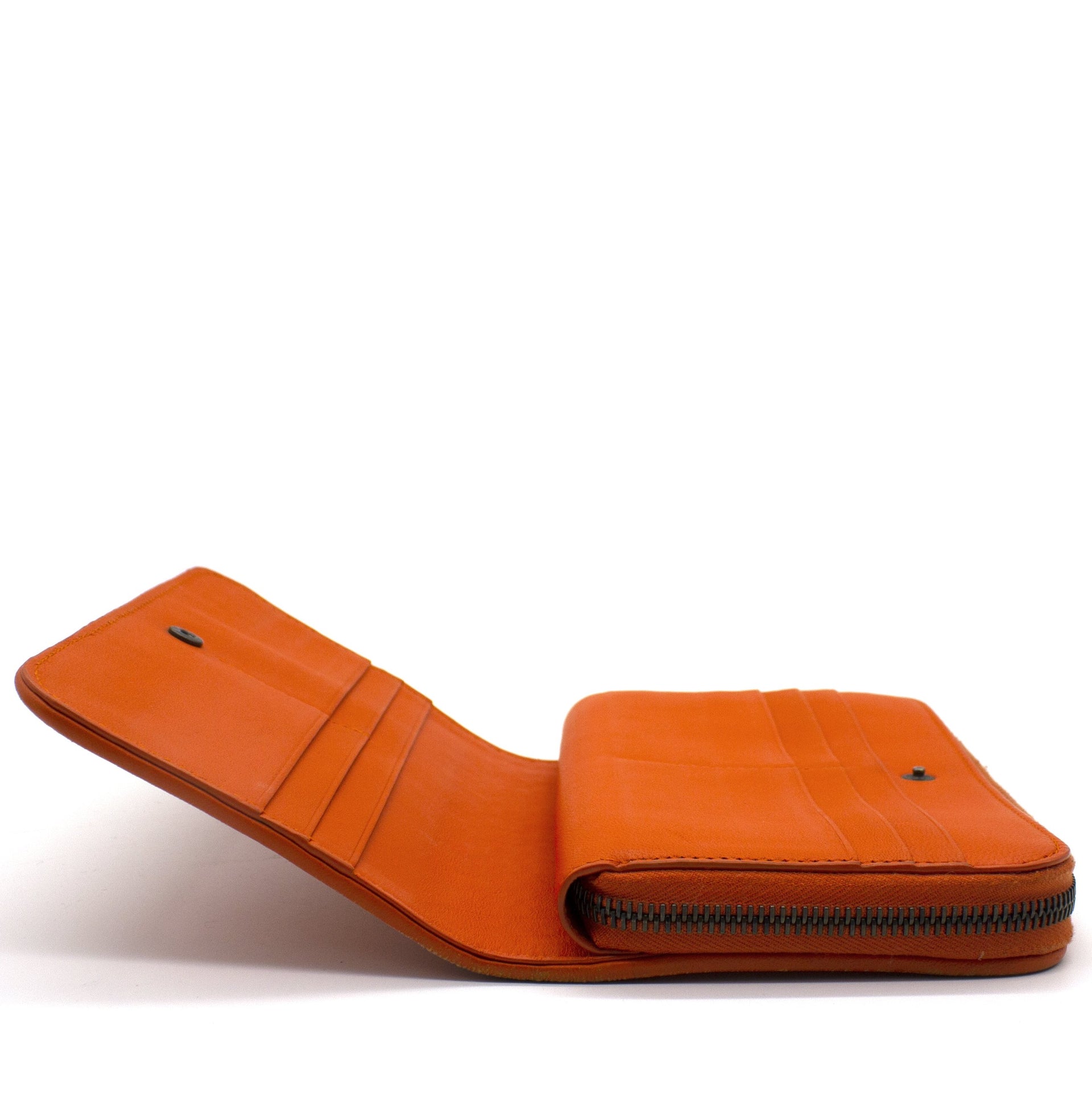 Intrecciato Bifold Long Compact Wallet