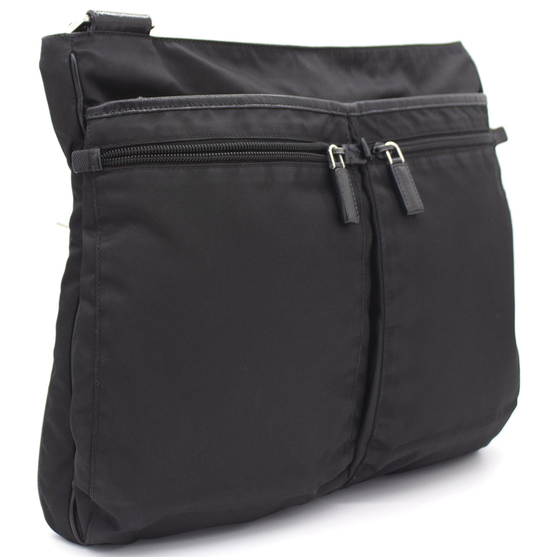 Louis Quatorze Unisex Street Style Leather Crossbody Bag Logo