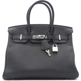 Togo Birkin 30 Black