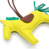 Rodeo GM Bag Charm Yellow/Brown/Green