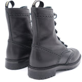 Calfskin Diorunit Low Boot 36 Black