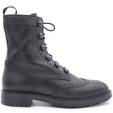 Calfskin Diorunit Low Boot 36 Black