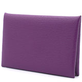 Chevre Calvi Card Case Anemone