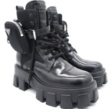 Monolith leather and Nylon Boots 37