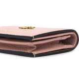 Pink Leather Animalier Wallet